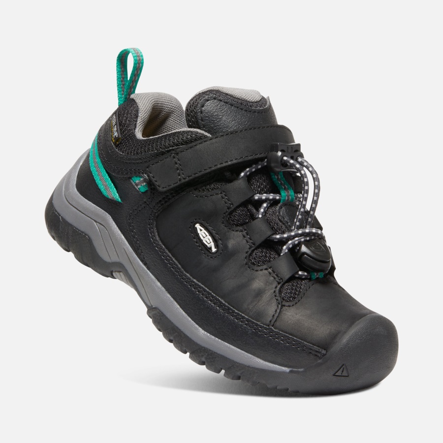 Black-Star White Little Kids' Targhee Waterproof Shoe Keen