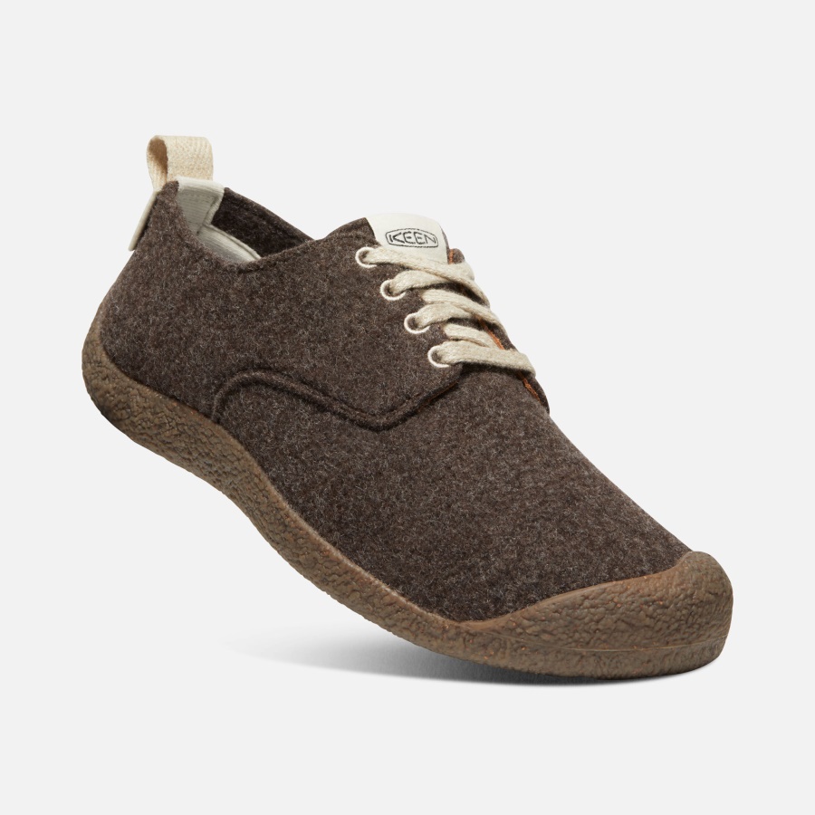 Keen Brown Felt-Birch Men's Mosey Derby Shoe