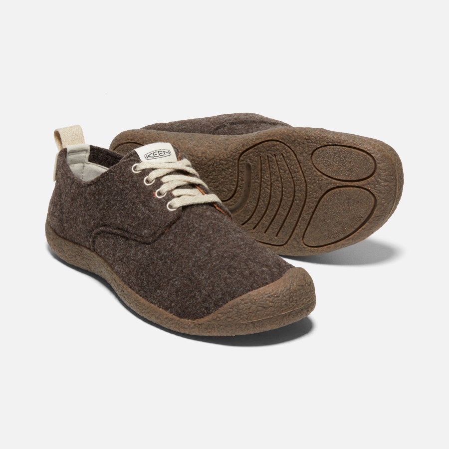 Keen Brown Felt-Birch Men's Mosey Derby Shoe