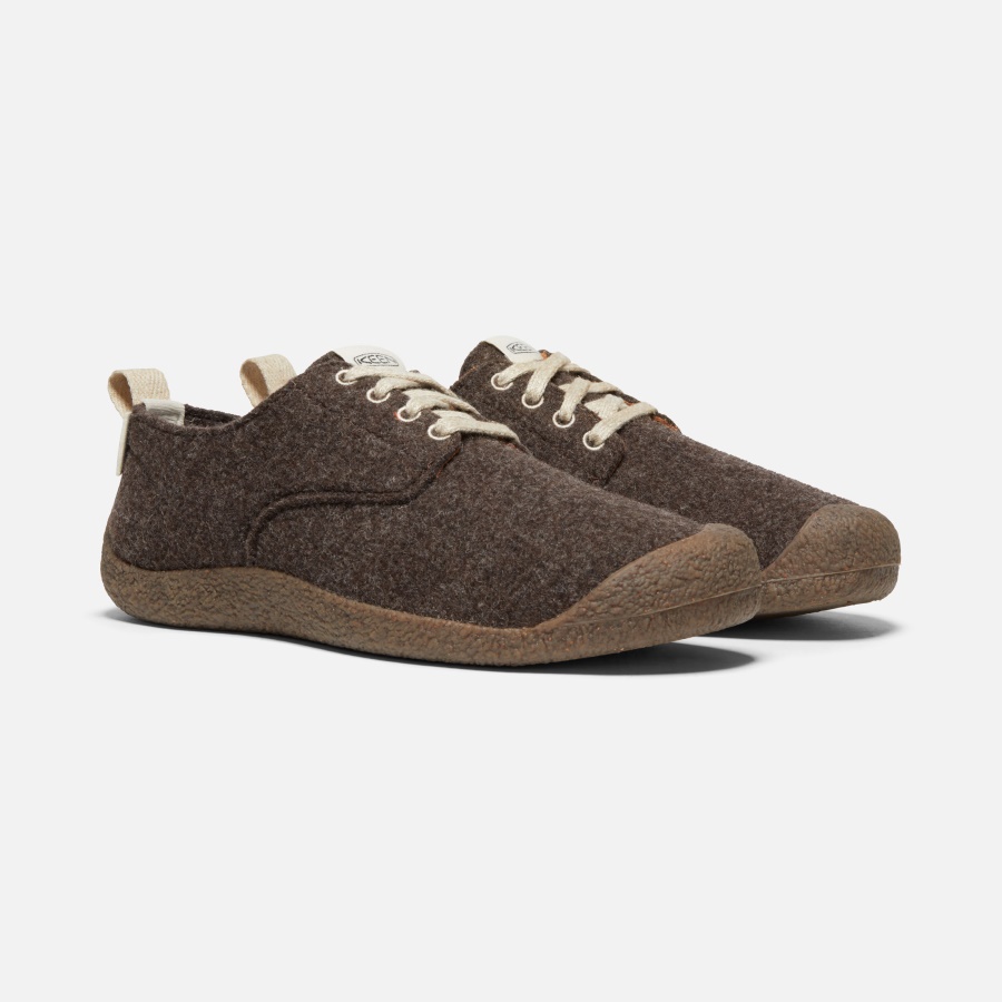 Keen Brown Felt-Birch Men's Mosey Derby Shoe