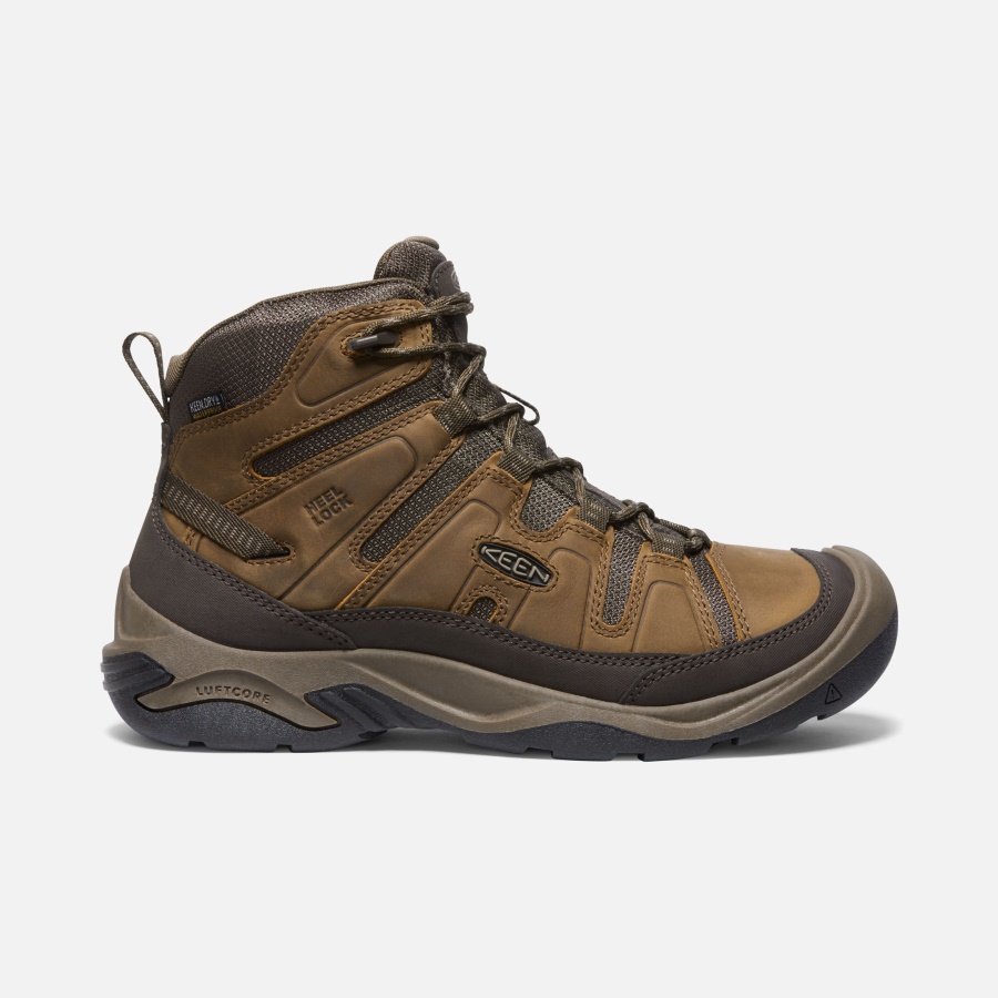Bison-Brindle Men's Circadia Waterproof Boot Keen
