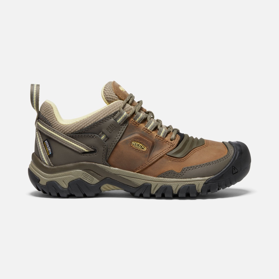 Safari-Custard Women's Ridge Flex Waterproof Keen