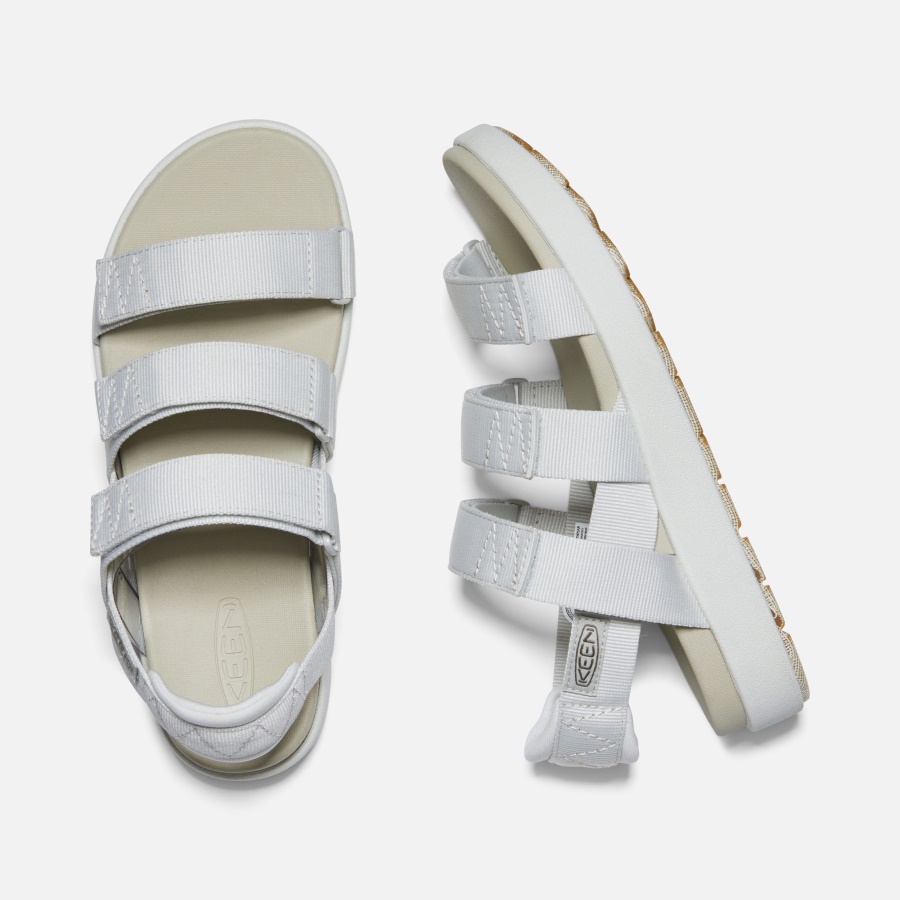 Keen Silver Birch-Plaza Taupe Women's Elle Strappy