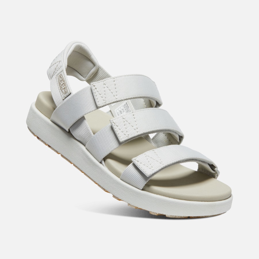 Keen Silver Birch-Plaza Taupe Women's Elle Strappy