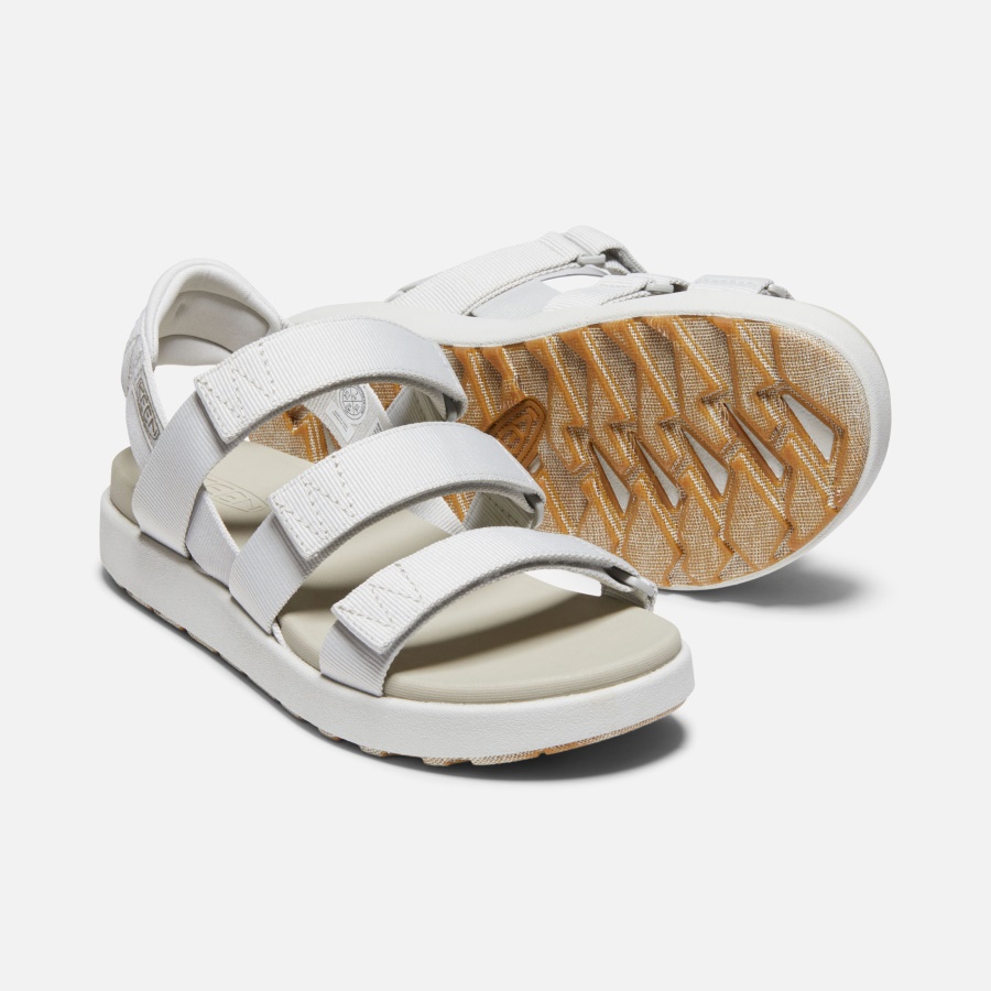 Keen Silver Birch-Plaza Taupe Women's Elle Strappy