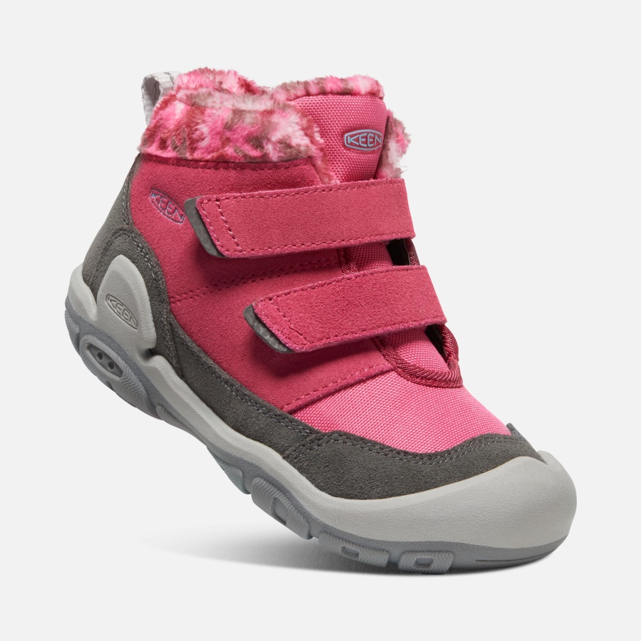 Fruit Dove-Black Little Kids' Knotch Double Strap Chukka Keen