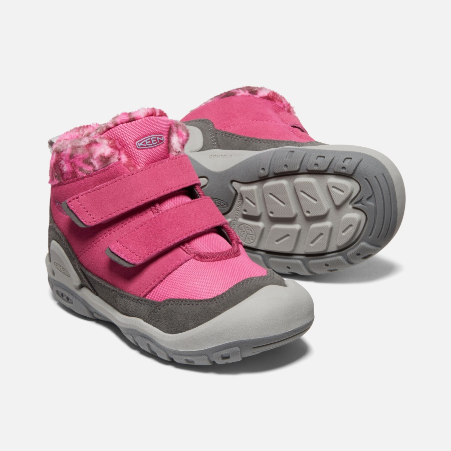 Fruit Dove-Black Little Kids' Knotch Double Strap Chukka Keen