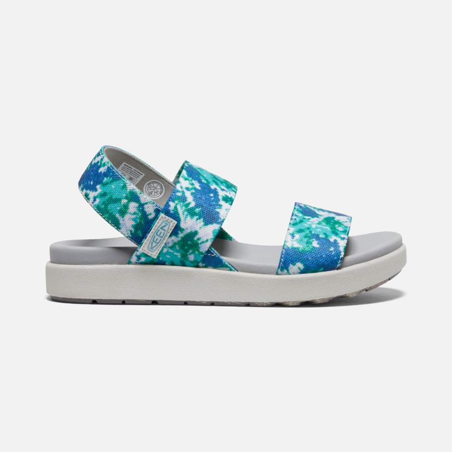 Keen Porcelain-Tie Dye Women's Elle Backstrap Sandal