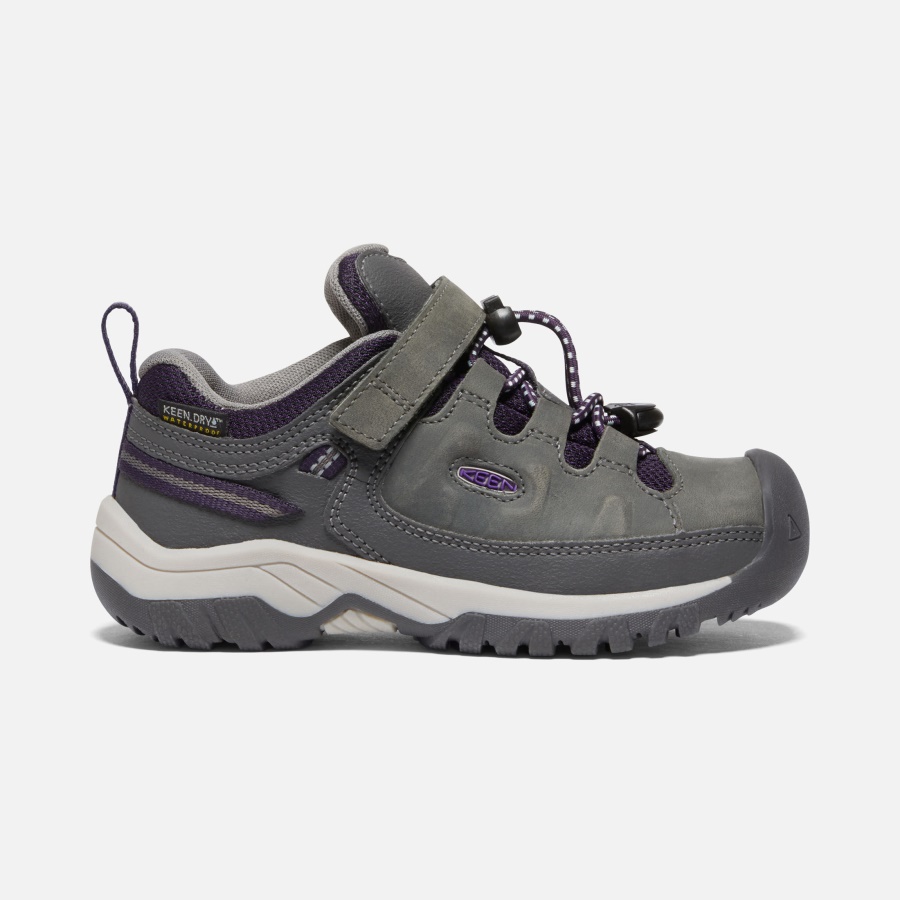Keen Magnet-Tillandsia Purple Little Kids' Targhee Waterproof Shoe