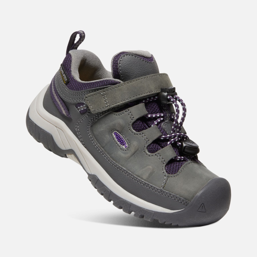 Keen Magnet-Tillandsia Purple Little Kids' Targhee Waterproof Shoe