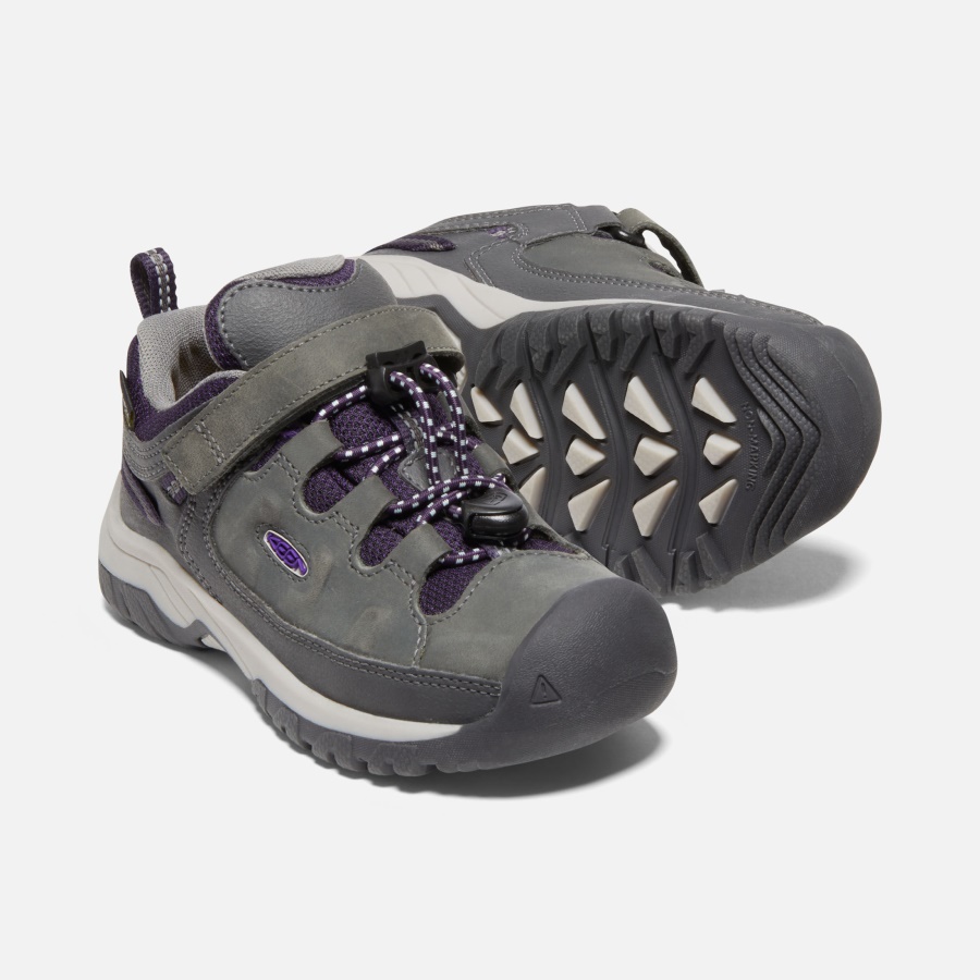 Keen Magnet-Tillandsia Purple Little Kids' Targhee Waterproof Shoe