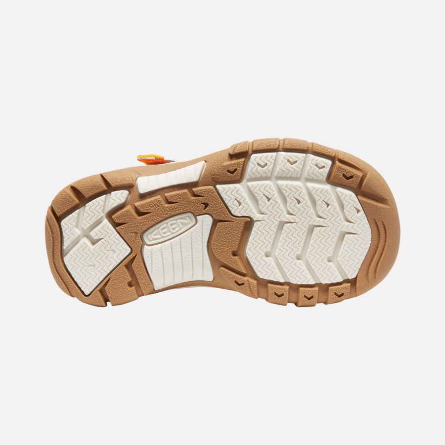 Orange Peel-Yellow Keen Little Kids' Newport x Outdoor Afro
