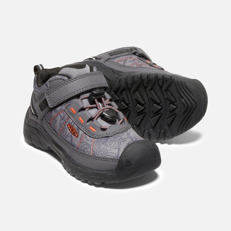 Keen Magnet-Scarlet Ibis Little Kids' Targhee Sport Vent Shoe