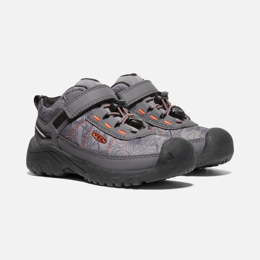 Keen Magnet-Scarlet Ibis Little Kids' Targhee Sport Vent Shoe