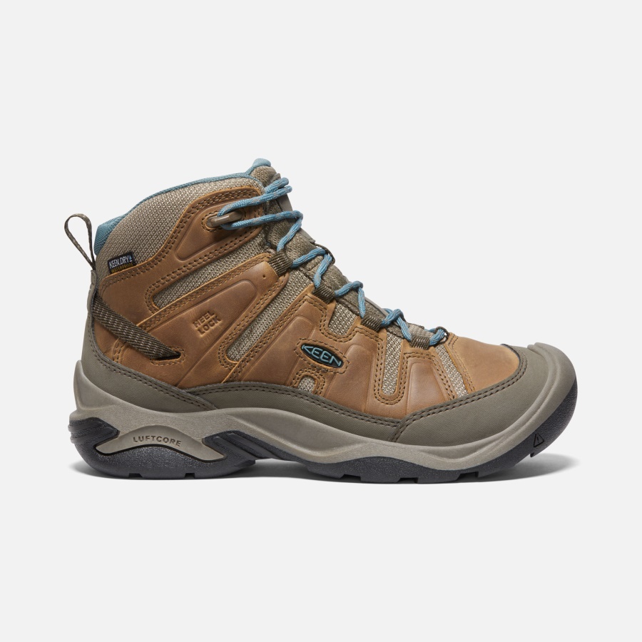 Coconut-North Atlantic Women's Circadia Waterproof Boot Keen