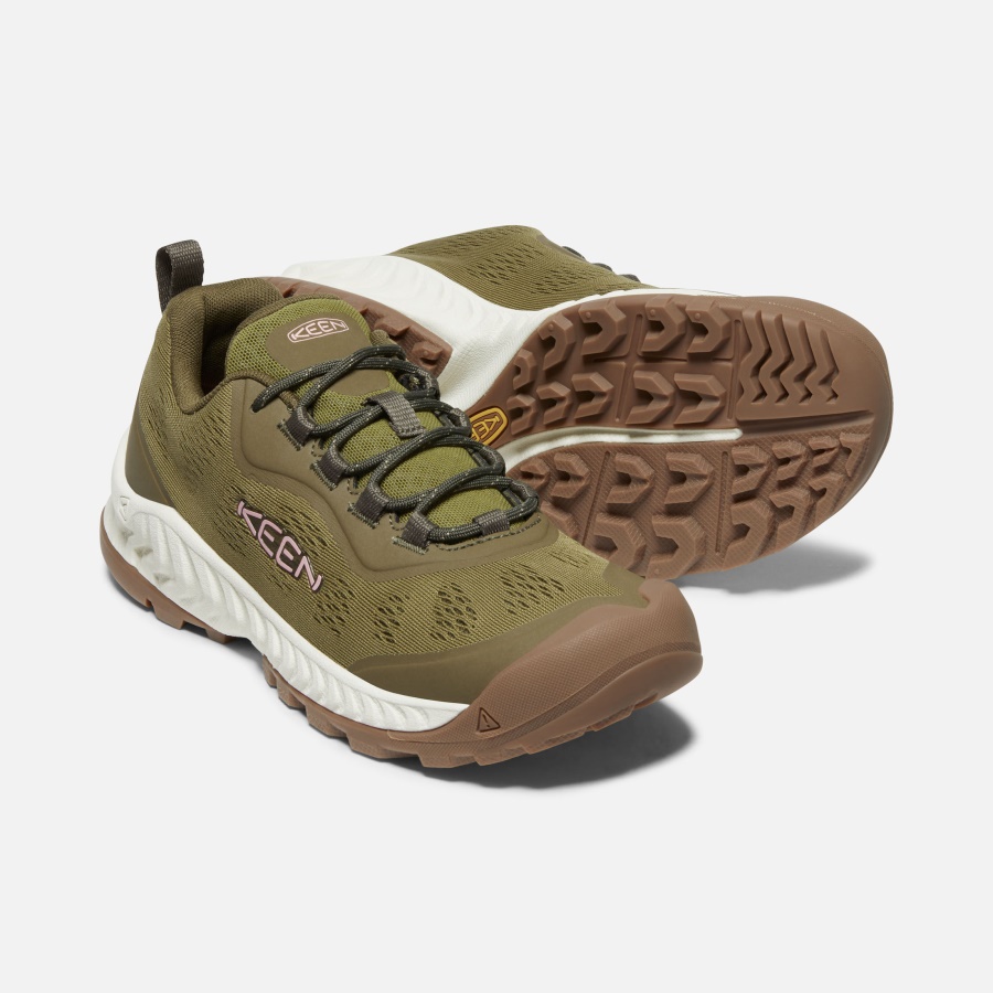 Olive Drab-Pink Icing Women's NXIS Speed Keen