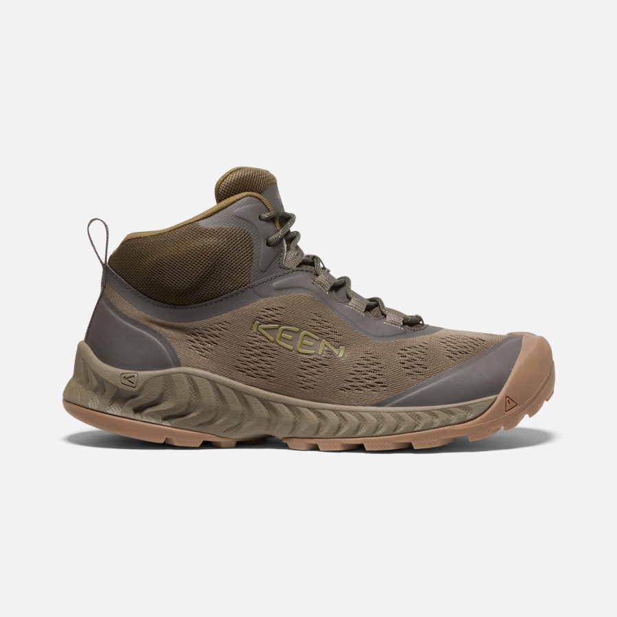 Canteen-Olive Drab Keen Men's NXIS Speed Mid