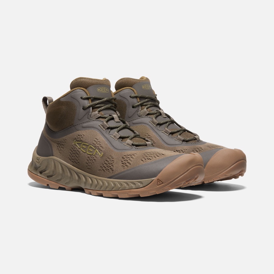 Canteen-Olive Drab Keen Men's NXIS Speed Mid