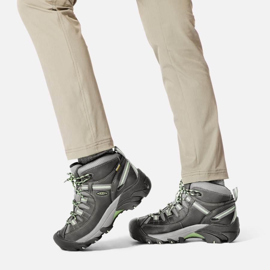 Keen Slate Black-Flint Stone Women's Targhee II Waterproof Mid