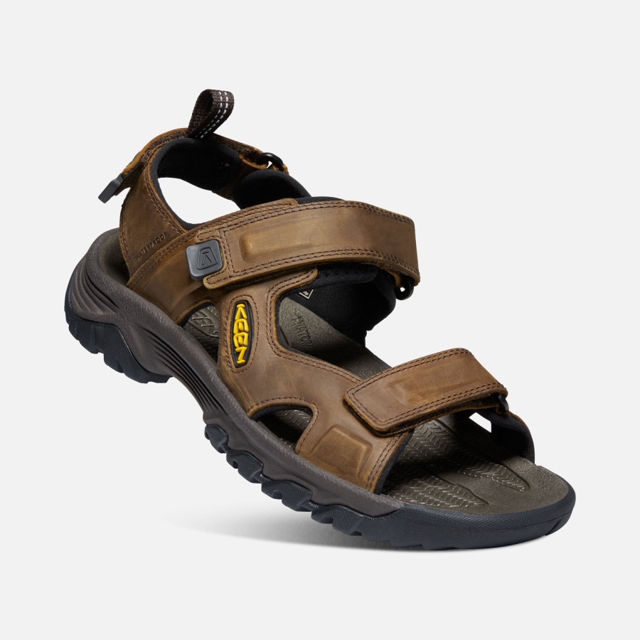 Keen Bison-Mulch Men's Targhee III Open Toe Sandal
