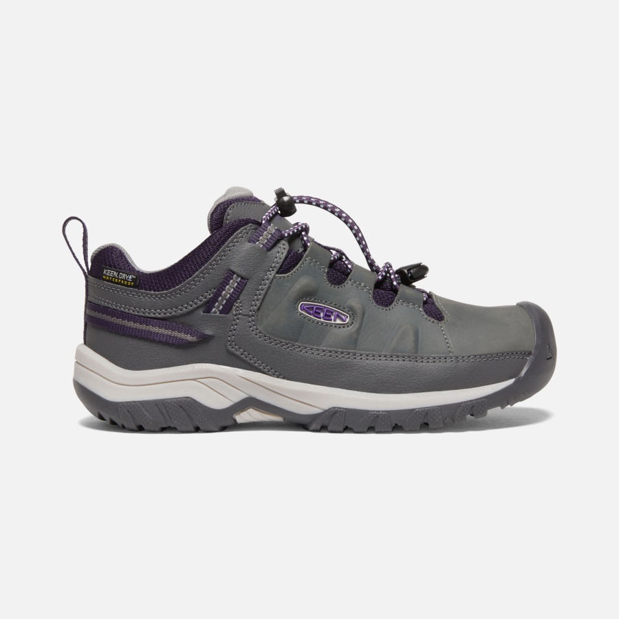Keen Magnet-Tillandsia Purple Big Kids' Targhee Waterproof Shoe