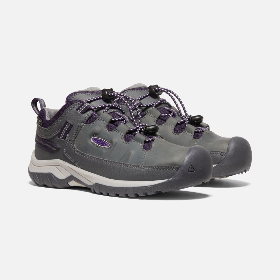 Keen Magnet-Tillandsia Purple Big Kids' Targhee Waterproof Shoe
