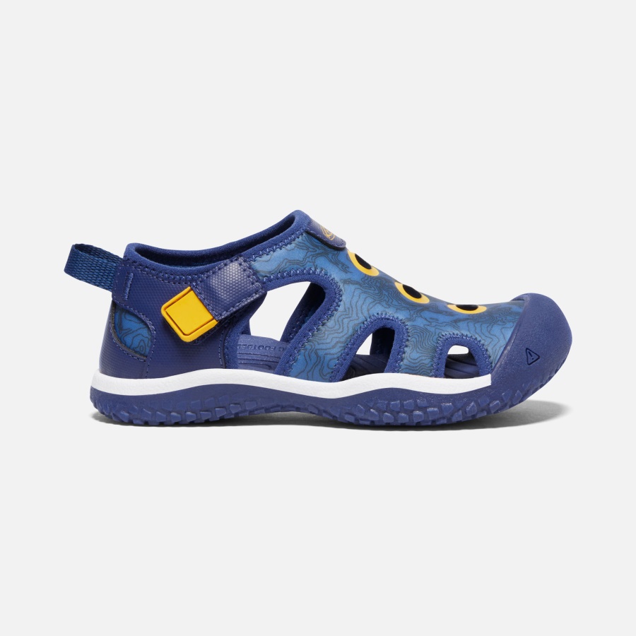 Keen Bright Cobalt-Blue Depths Little Kids' Stingray Sandal