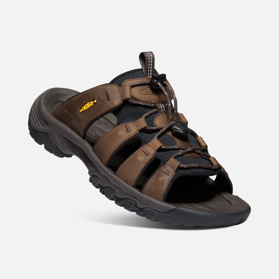Keen Bison-Mulch Men's Targhee III Slide Sandal
