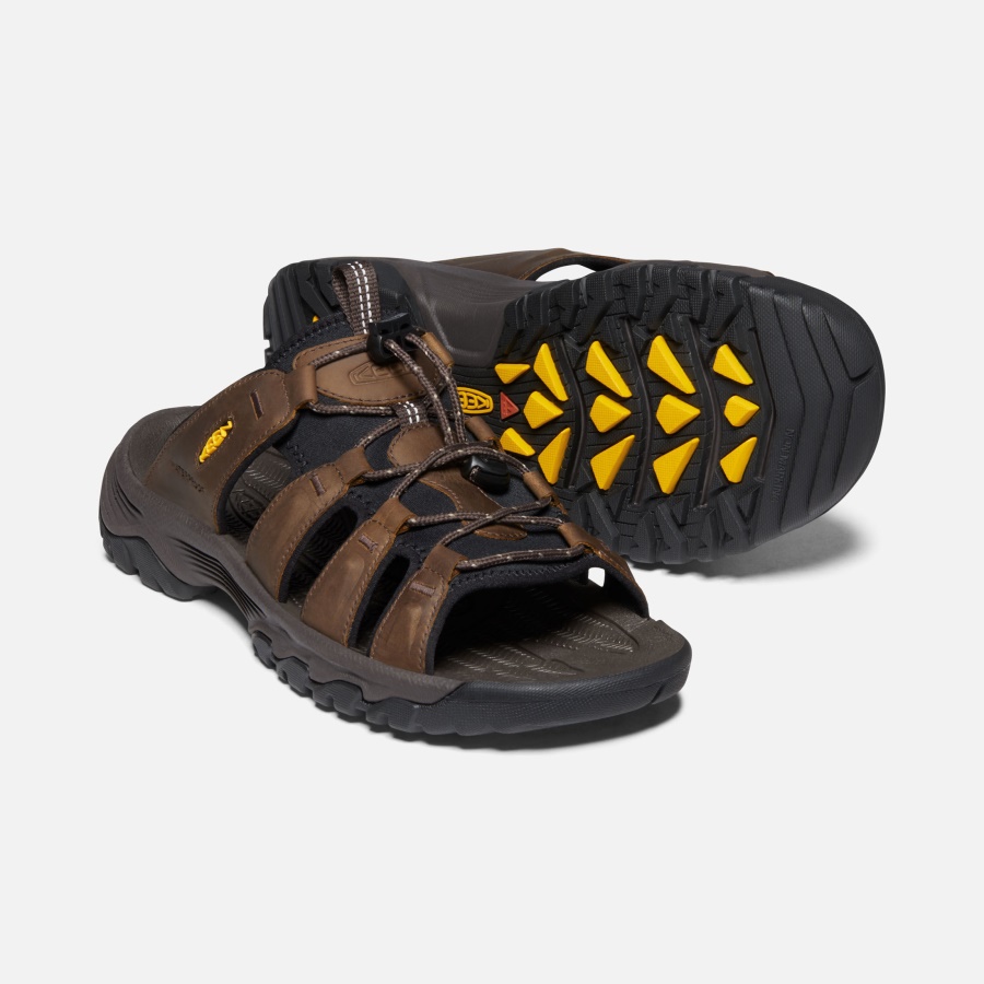 Keen Bison-Mulch Men's Targhee III Slide Sandal