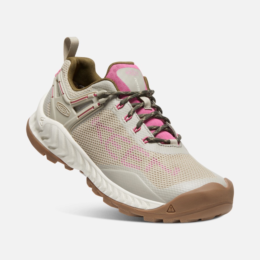 Plaza Taupe-Ibis Rose Keen Women's NXIS EVO Waterproof Shoe