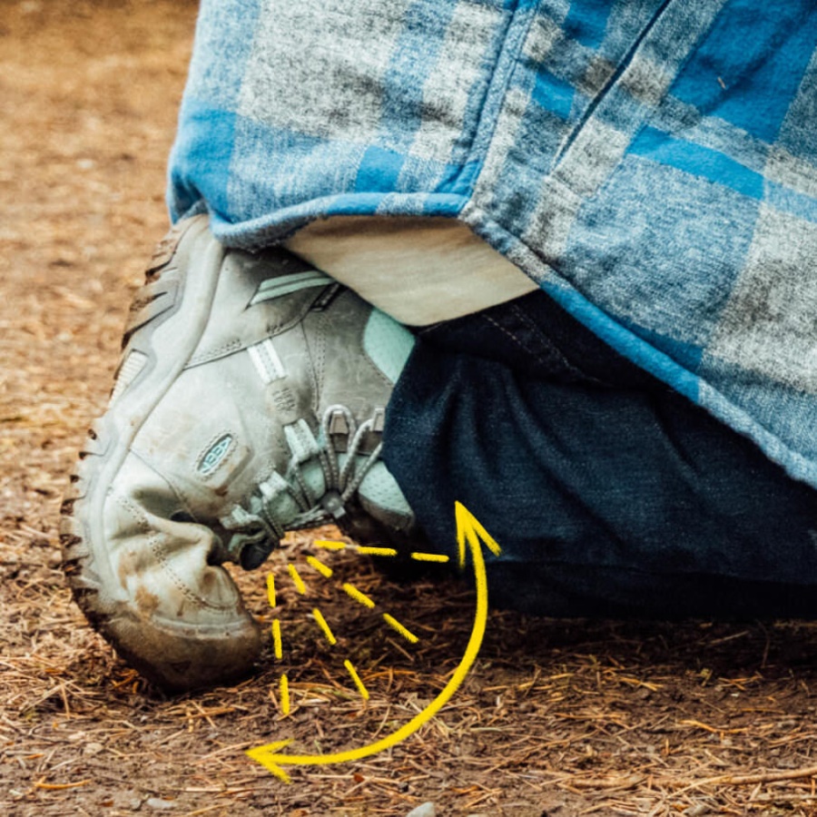 Grey-Blue Tint Keen Big Kids' Ridge Flex Waterproof Boot