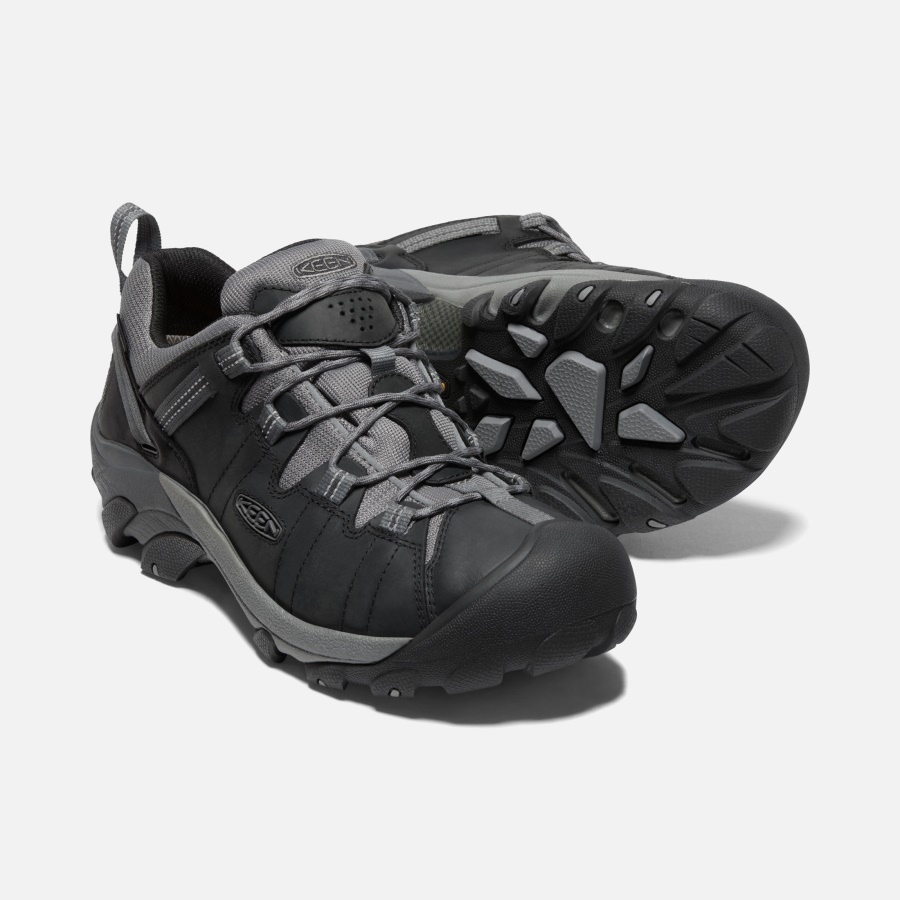 Keen Black-Steel Grey Men's Targhee II Waterproof