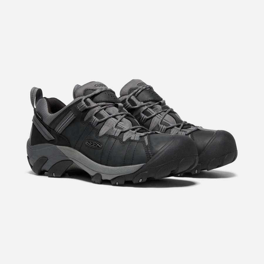Keen Black-Steel Grey Men's Targhee II Waterproof