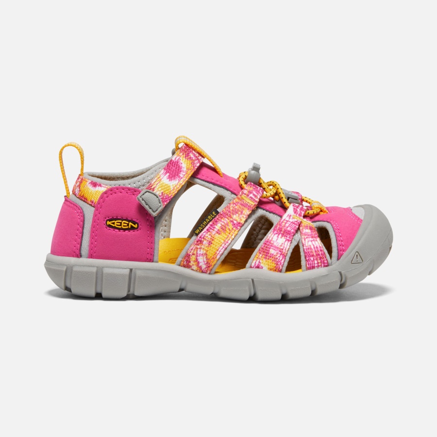 Multi-KEEN Yellow Little Kids' Seacamp II CNX Keen