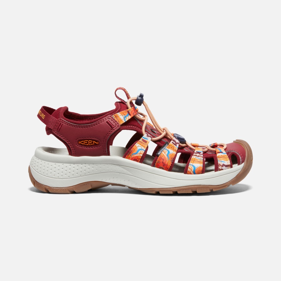 Keen Orange Wave-Red Women's Astoria West x Outdoor Afro