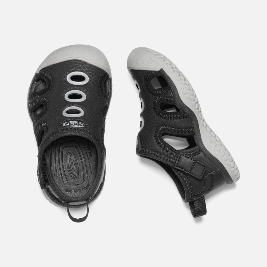 Keen Black-Drizzle Toddlers' Stingray Sandal