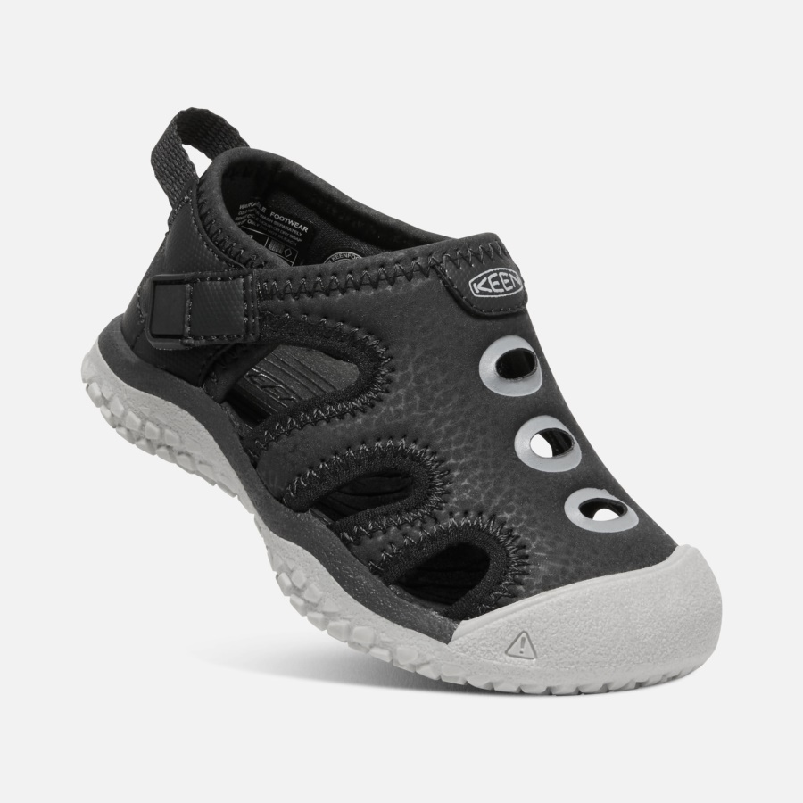 Keen Black-Drizzle Toddlers' Stingray Sandal