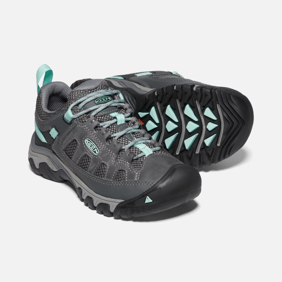 Steel Grey-Ocean Wave Keen Women's Targhee Vent