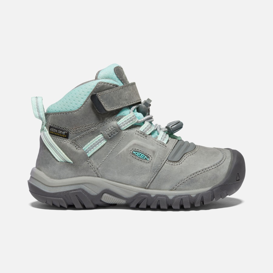 Grey-Blue Tint Little Kids' Ridge Flex Waterproof Boot Keen