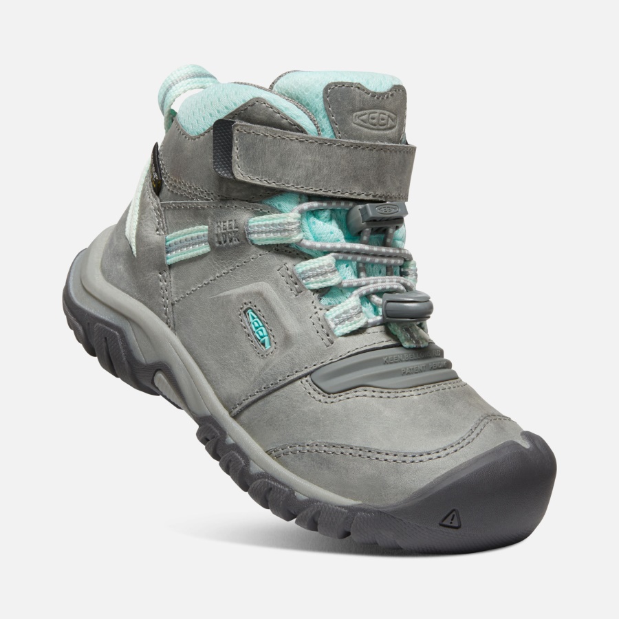 Grey-Blue Tint Little Kids' Ridge Flex Waterproof Boot Keen