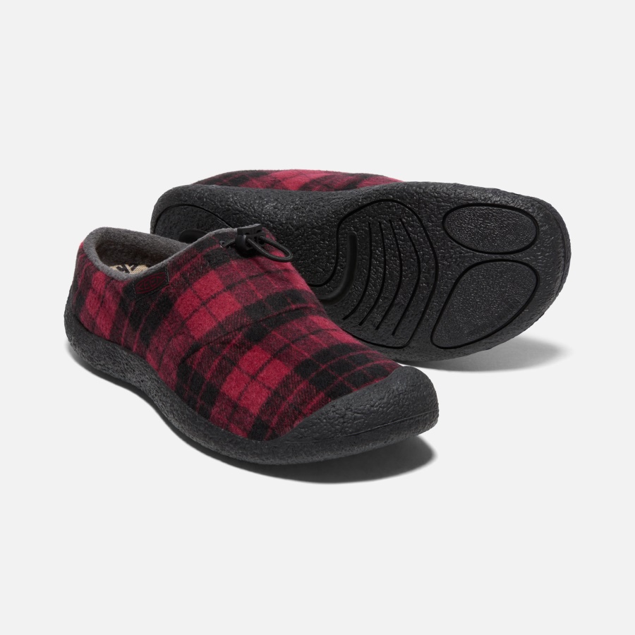 Rhubarb Plaid-Black Men's Howser III Slide Keen