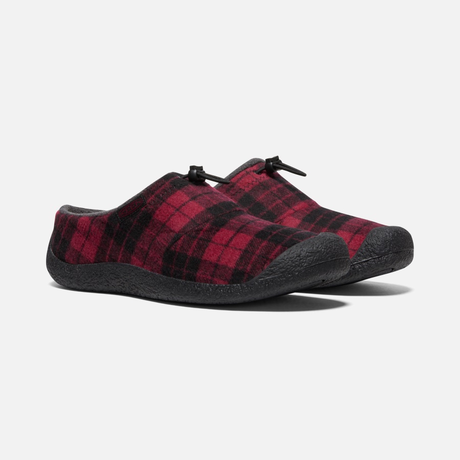 Rhubarb Plaid-Black Men's Howser III Slide Keen