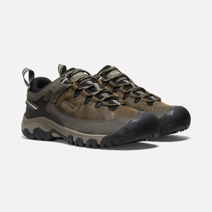 Keen BUNGEE CORD-BLACK Men's Targhee III Waterproof Wide