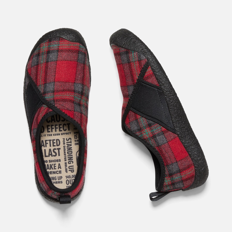 Red Plaid-Black Women's Howser Wrap Keen