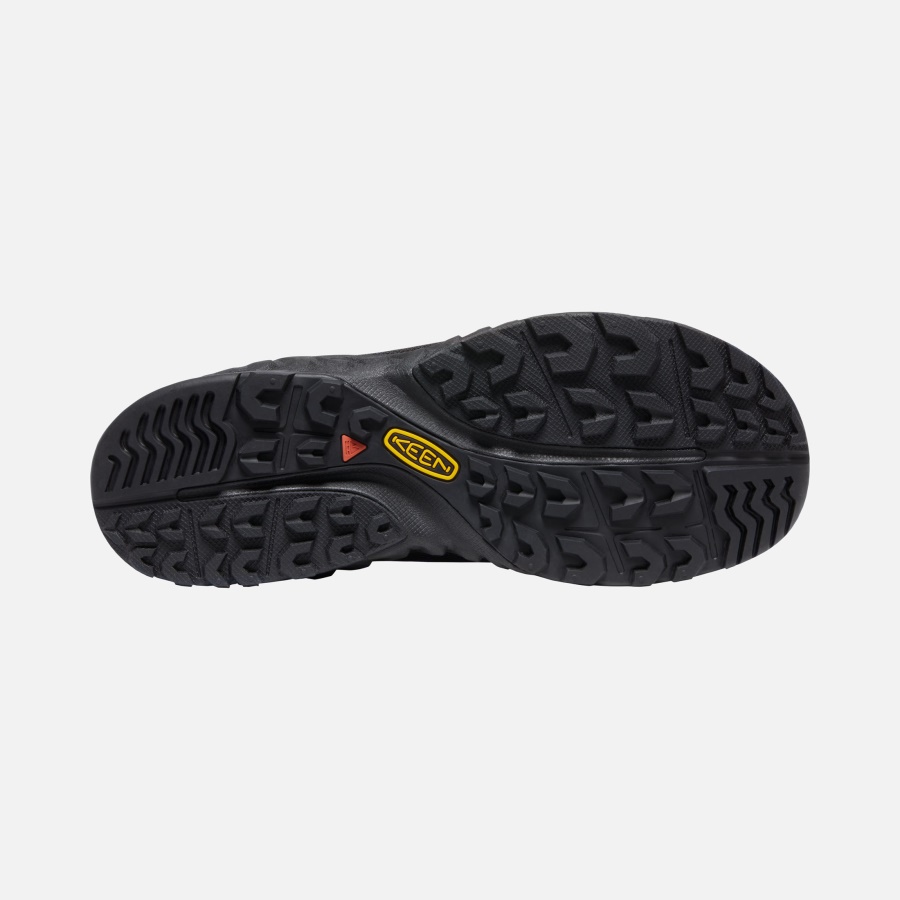 Black-KEEN Yellow Men's NXIS EVO Waterproof Shoe Keen