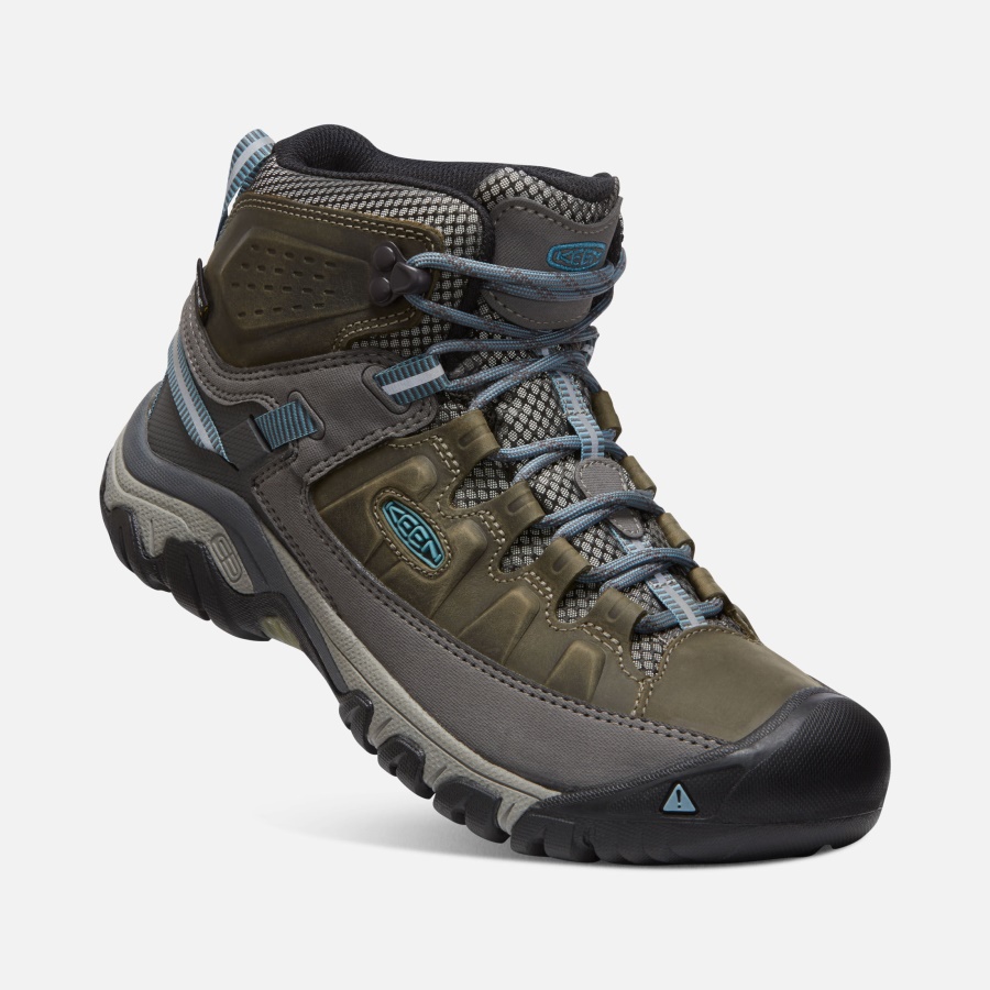 Keen Magnet-Atlantic Blue Women's Targhee III Waterproof Boot Wide