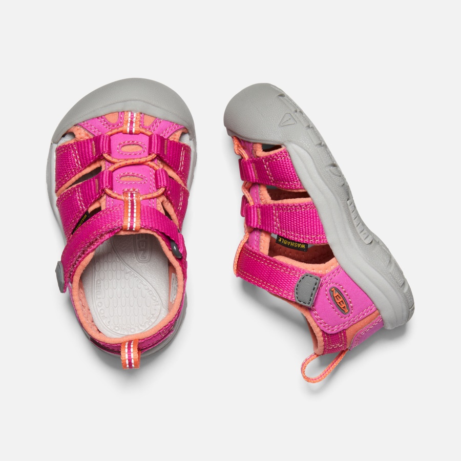 Keen Very Berry-Fusion Coral Toddlers' Newport H2