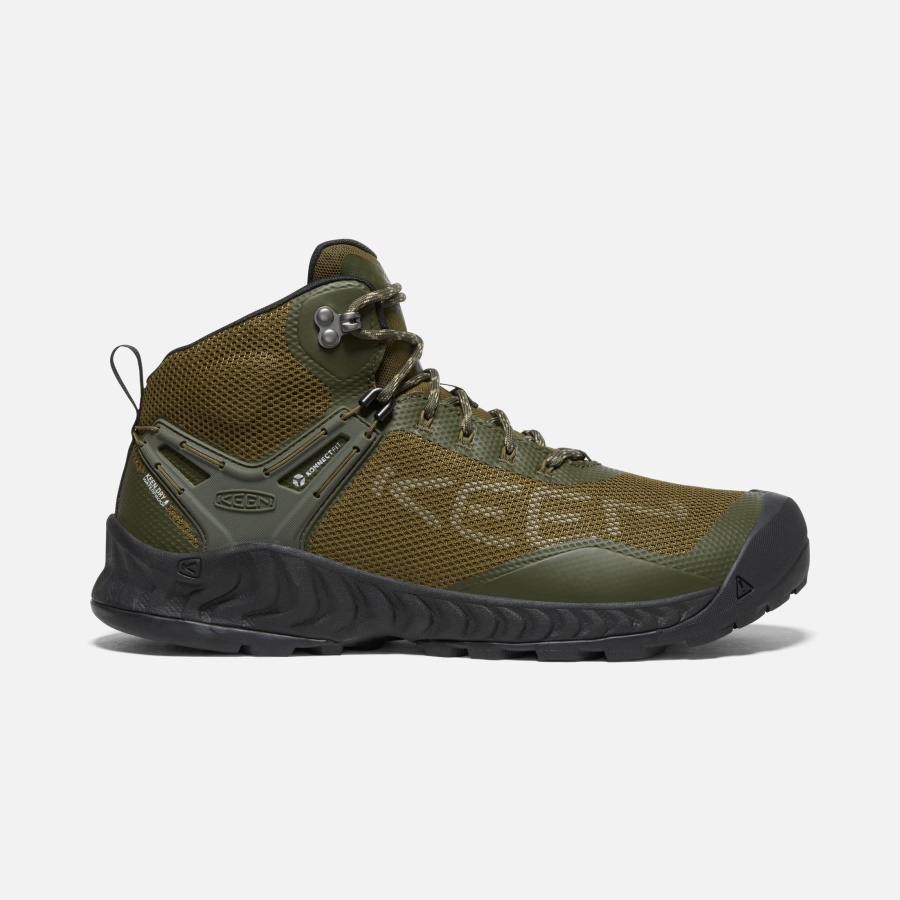 Keen Forest Night-Dark Olive Men's NXIS EVO Waterproof Boot
