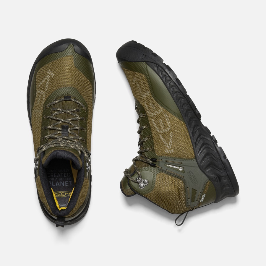 Keen Forest Night-Dark Olive Men's NXIS EVO Waterproof Boot