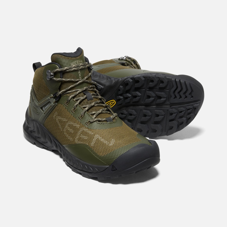 Keen Forest Night-Dark Olive Men's NXIS EVO Waterproof Boot
